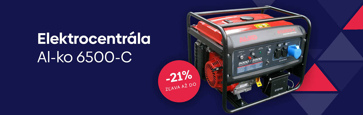 Elektrocentrála 6500-C Al-ko